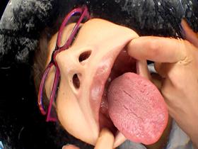 肉厚ベロ美女のバーチャルキス　サンプル画像19